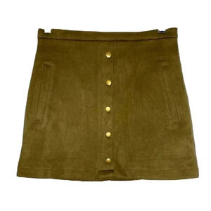 HYFVE FAUX SUEDE SKIRT Short mini skirt